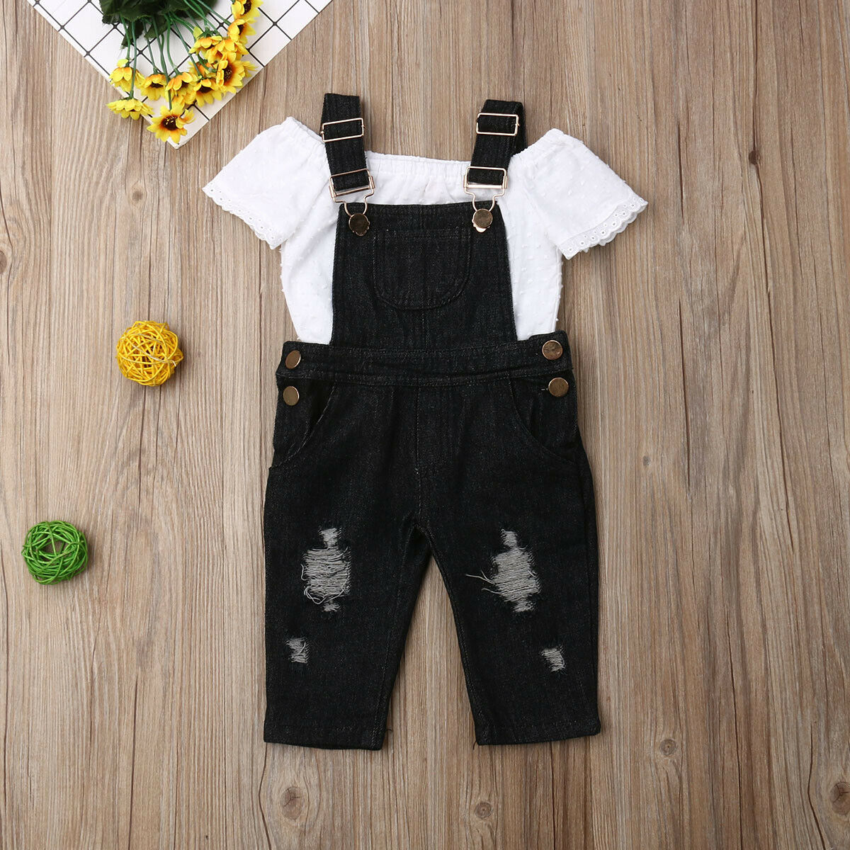 1 5T Kids Fashion Clothes Sets Toddler Baby Kid