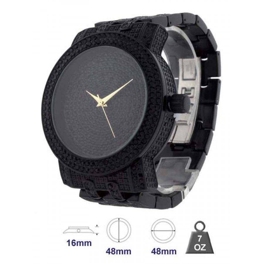 Bling metal watch for men