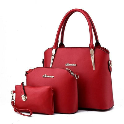 Casual Fashion Three-Piece Handbag For Women