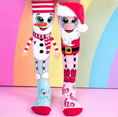 SANTA & SNOWMAN SOCKS