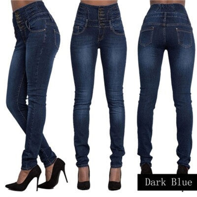 Hot High Quality Wholesale Woman Denim Pencil Pants Top Brand Stretch