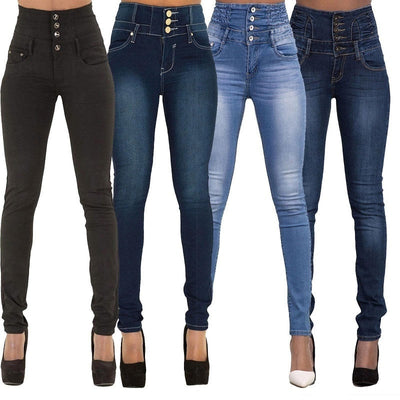 Hot High Quality Wholesale Woman Denim Pencil Pants Top Brand Stretch