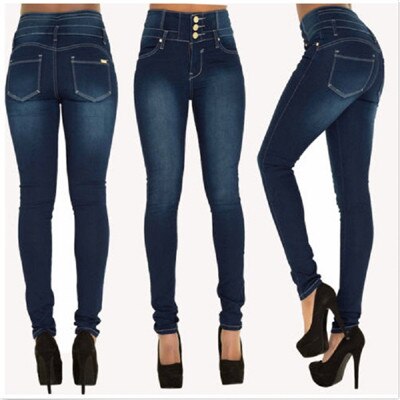 Hot High Quality Wholesale Woman Denim Pencil Pants Top Brand Stretch