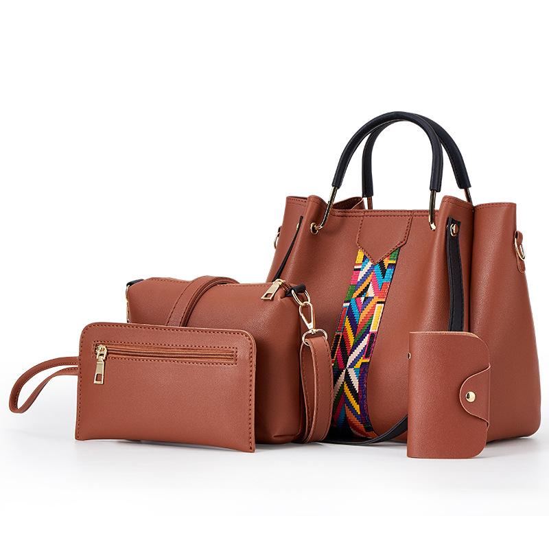 Four-Piece Fashion PU Handbag For Women