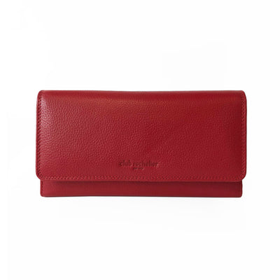 Ladies Clutch Wallet with Checkbook and Gusset