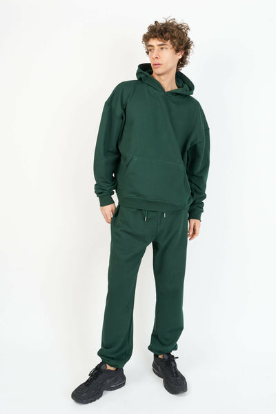 Hoodie - Green S