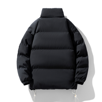 Mens Stand Collar Puffer Jacket