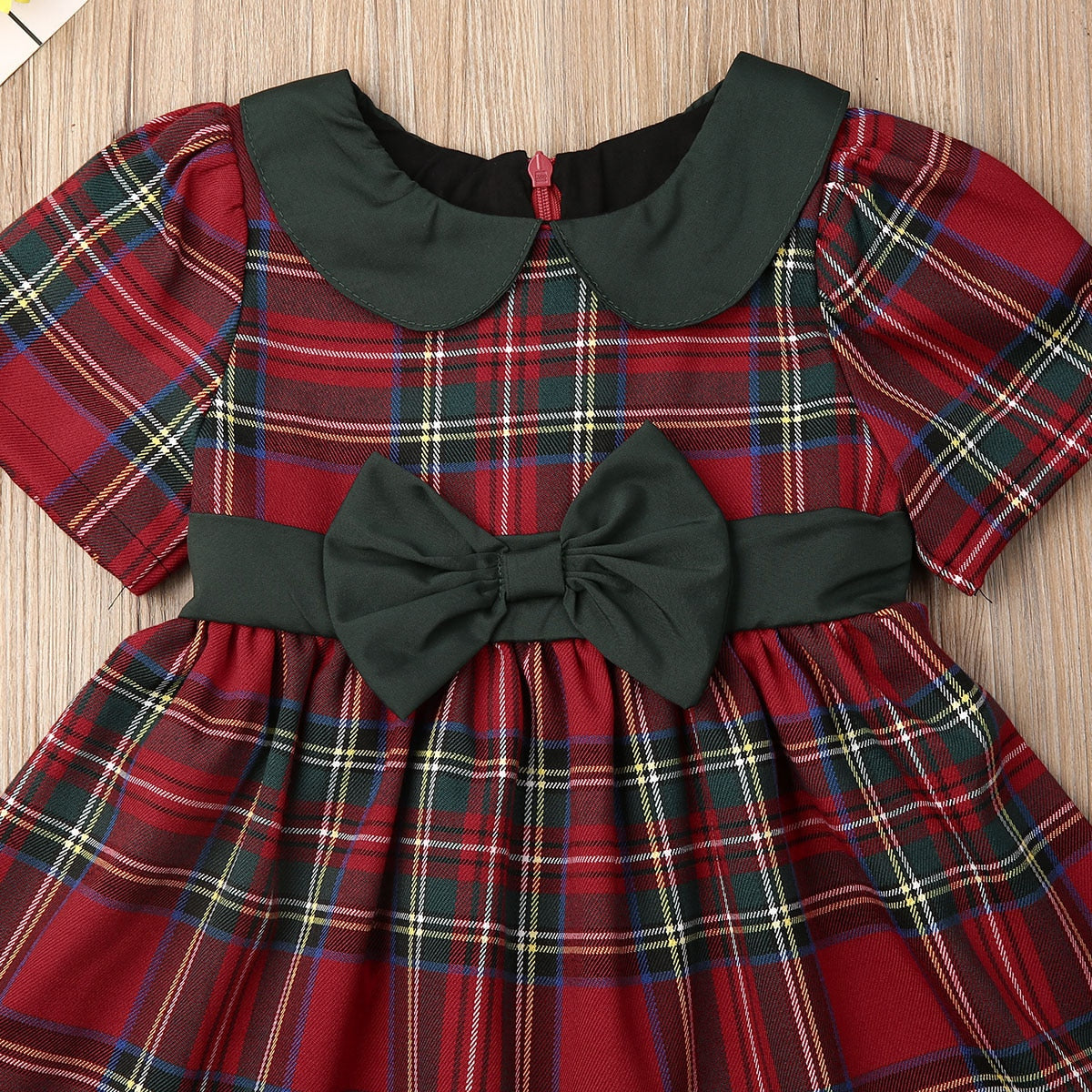 Xmas Toddler Kids Baby Girl Dress Clothes Short