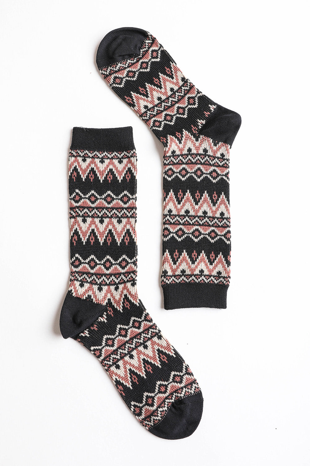 Cozy Tribal Pattern Socks