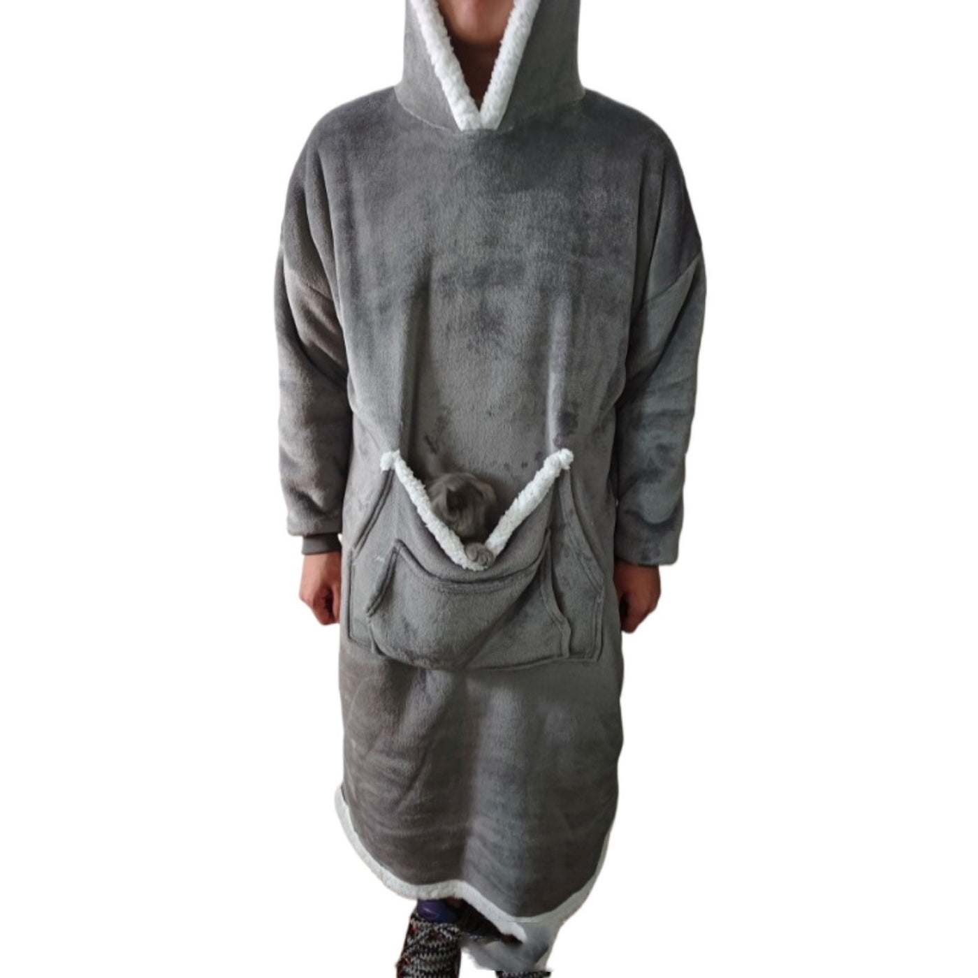 Lazy Pajamas Pullover TV Blanket