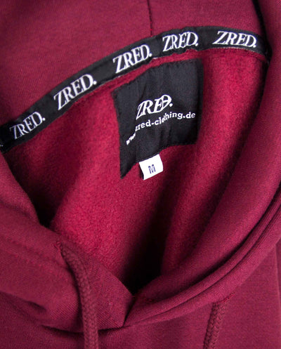 ZRED Origin Hoodie - burgundy - Damen