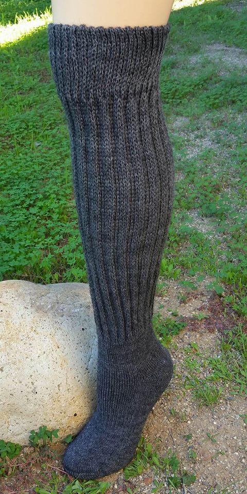 Knee-Hi Alpaca Socks