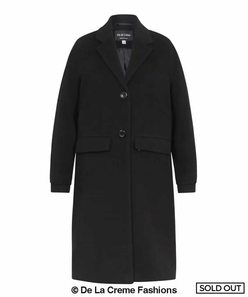 Womens Wool Blend Winter Warm Knee Length Coat