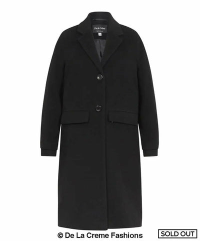 Womens Wool Blend Winter Warm Knee Length Coat